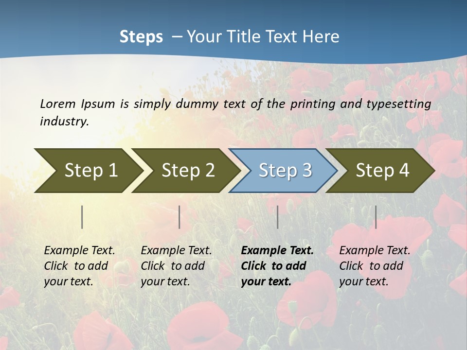 Cloud Sun Plain PowerPoint Template