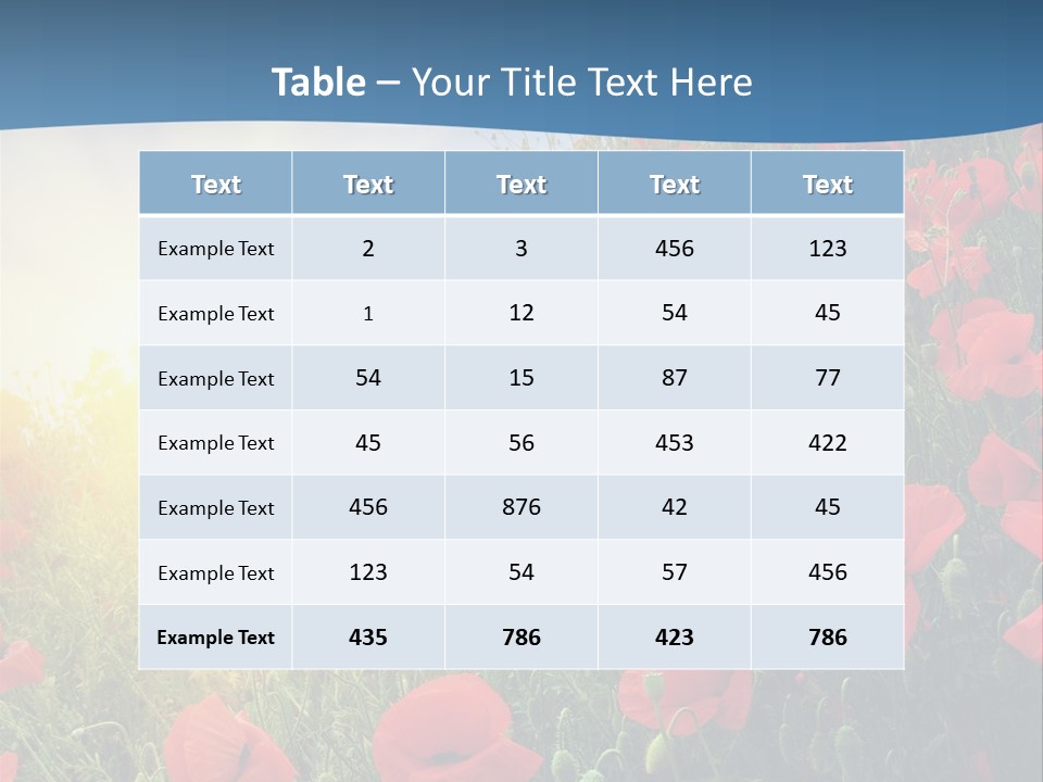 Cloud Sun Plain PowerPoint Template