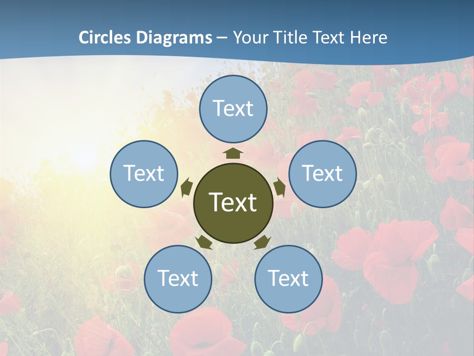 Cloud Sun Plain PowerPoint Template