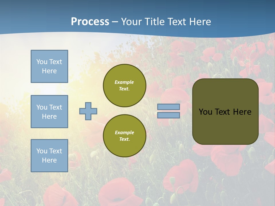 Cloud Sun Plain PowerPoint Template