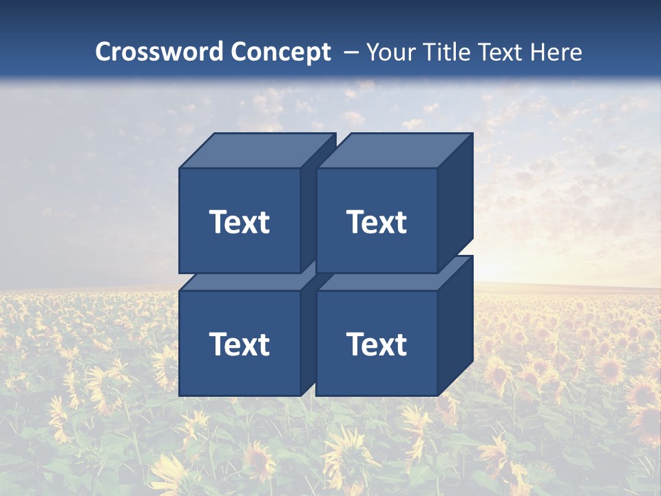 Scene Horizon Sky PowerPoint Template