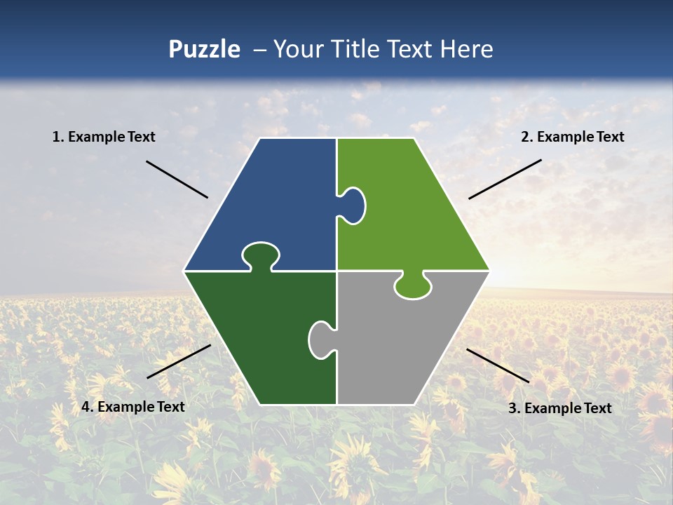 Scene Horizon Sky PowerPoint Template