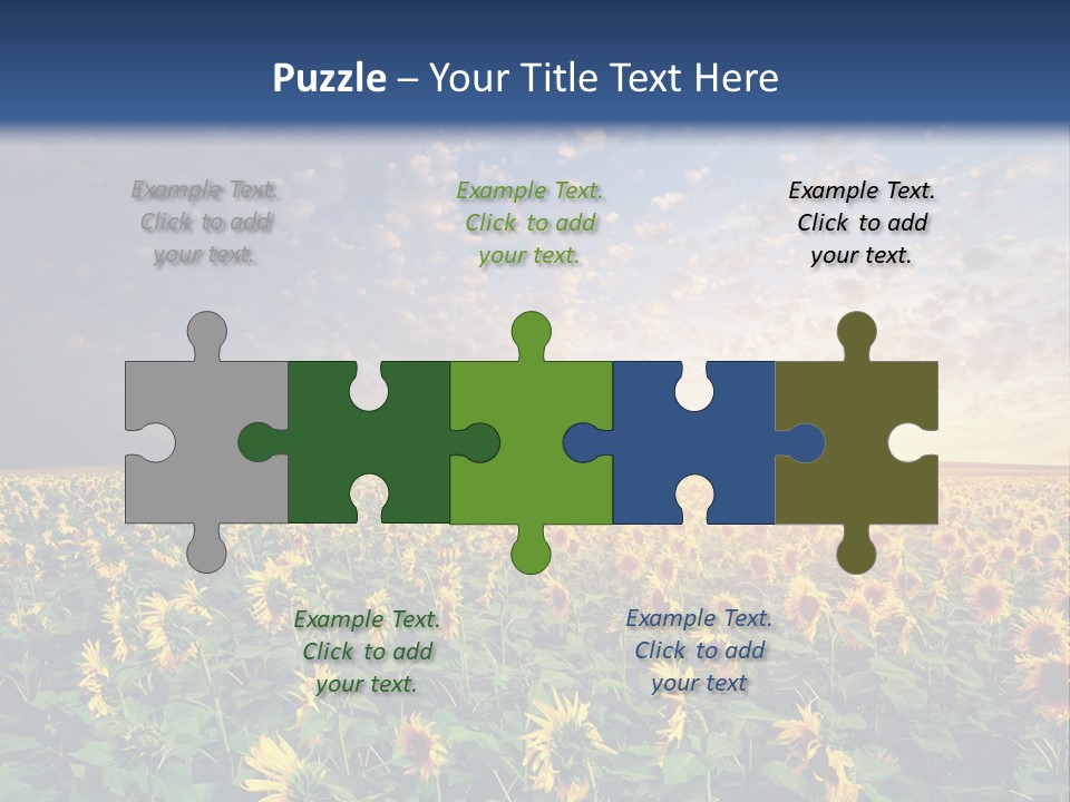 Scene Horizon Sky PowerPoint Template