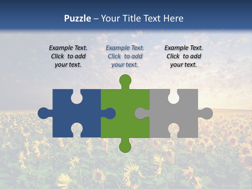 Scene Horizon Sky PowerPoint Template