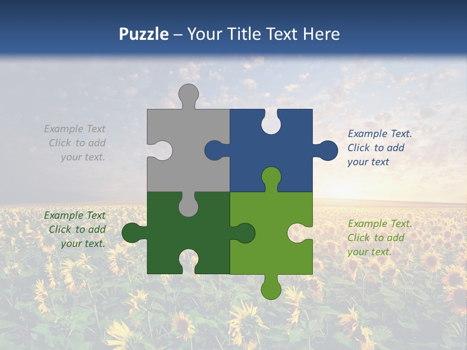 Scene Horizon Sky PowerPoint Template