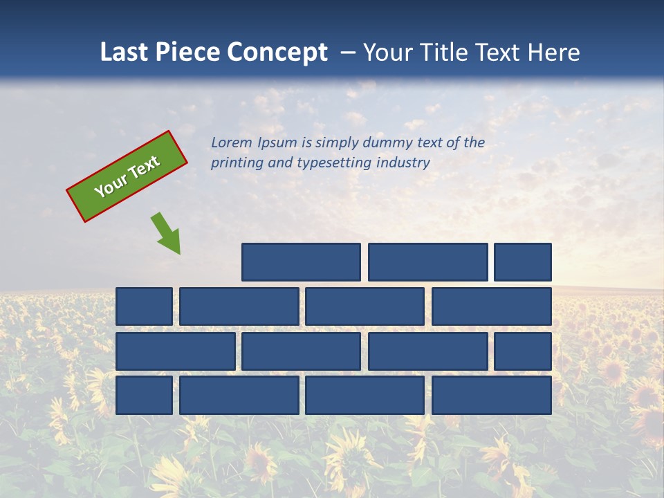 Scene Horizon Sky PowerPoint Template