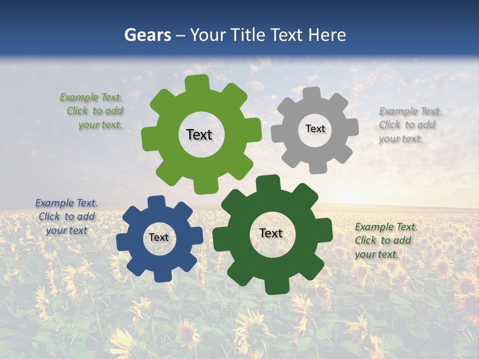 Scene Horizon Sky PowerPoint Template