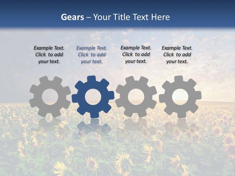 Scene Horizon Sky PowerPoint Template