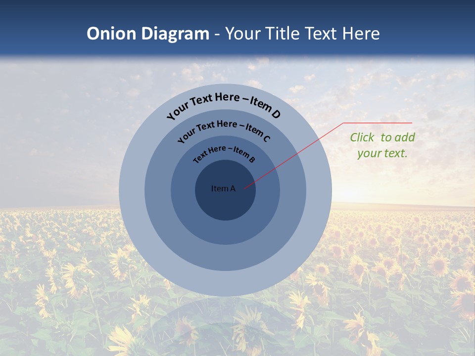 Scene Horizon Sky PowerPoint Template