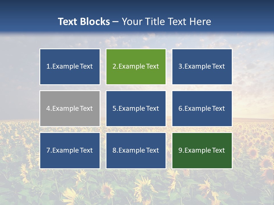 Scene Horizon Sky PowerPoint Template