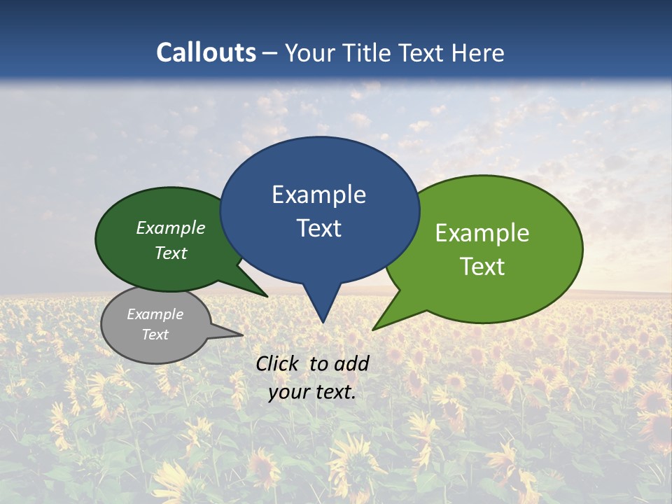 Scene Horizon Sky PowerPoint Template