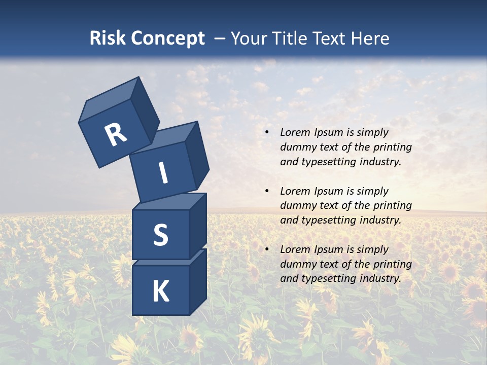 Scene Horizon Sky PowerPoint Template