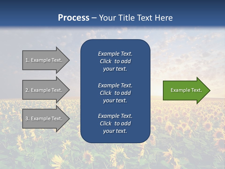 Scene Horizon Sky PowerPoint Template