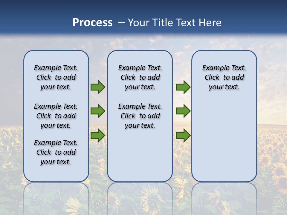 Scene Horizon Sky PowerPoint Template