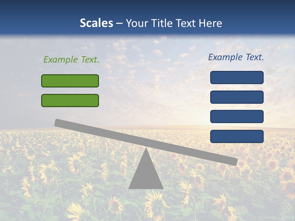 Scene Horizon Sky PowerPoint Template