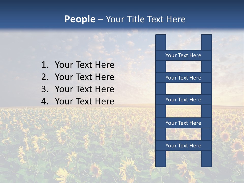 Scene Horizon Sky PowerPoint Template