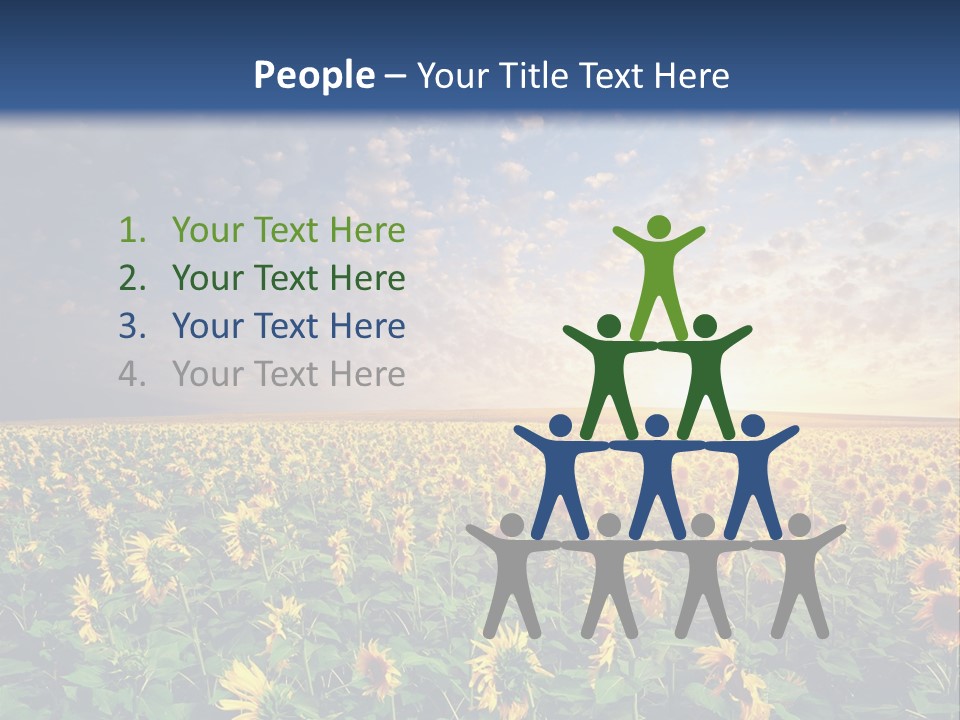 Scene Horizon Sky PowerPoint Template