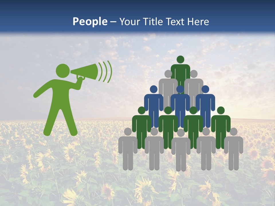 Scene Horizon Sky PowerPoint Template