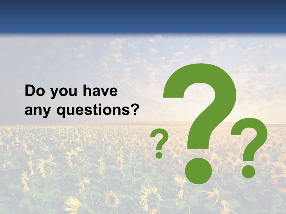 Scene Horizon Sky PowerPoint Template