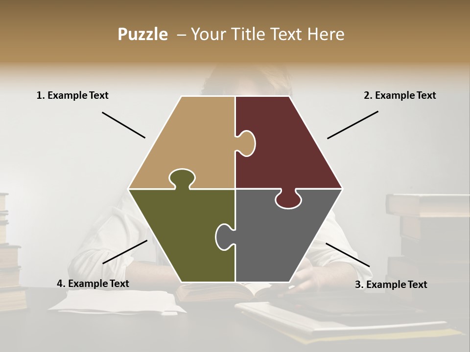 Guy Computer Earn PowerPoint Template