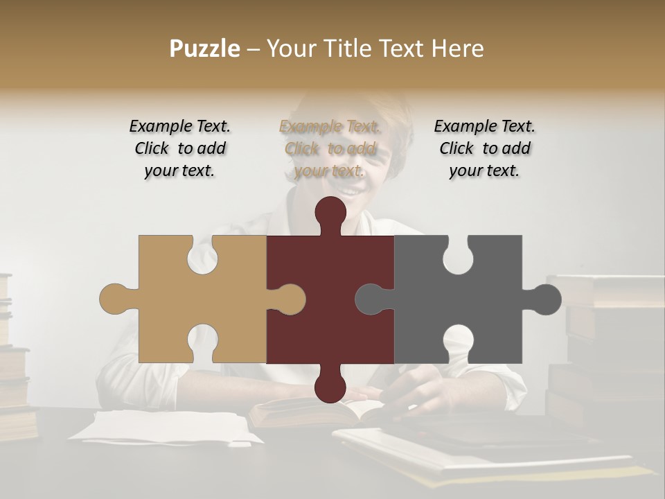 Guy Computer Earn PowerPoint Template