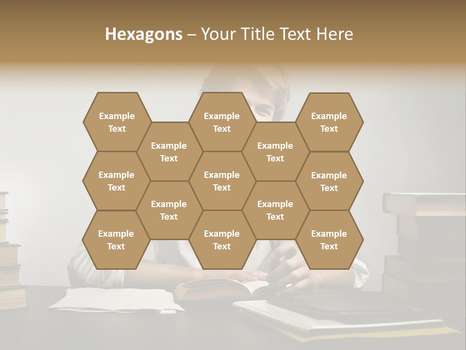 Guy Computer Earn PowerPoint Template