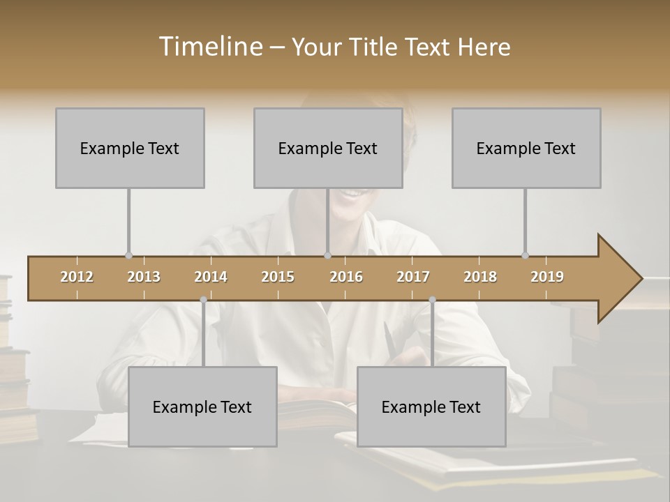 Guy Computer Earn PowerPoint Template