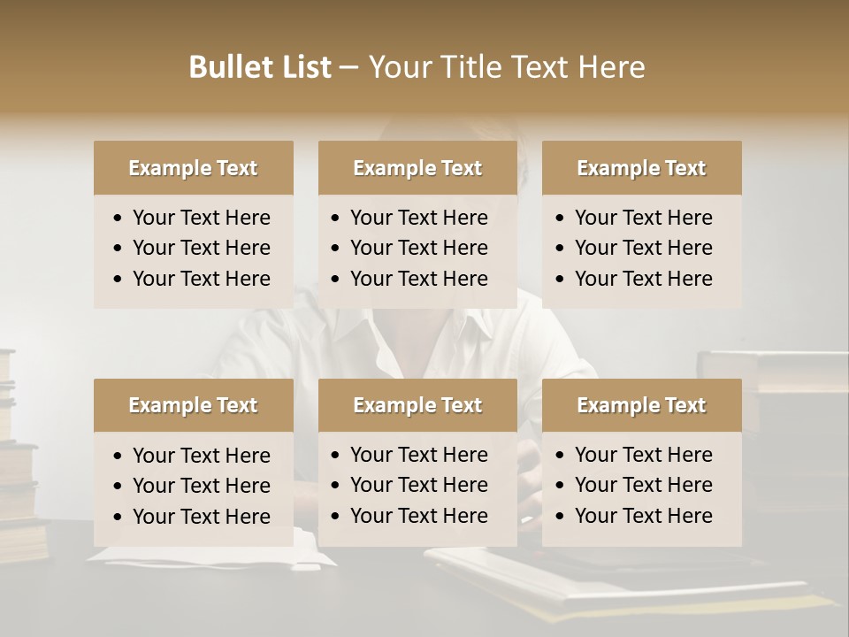 Guy Computer Earn PowerPoint Template