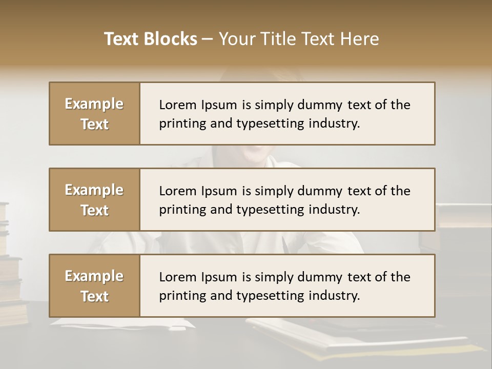 Guy Computer Earn PowerPoint Template