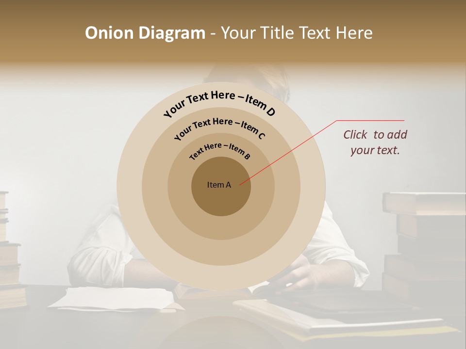 Guy Computer Earn PowerPoint Template