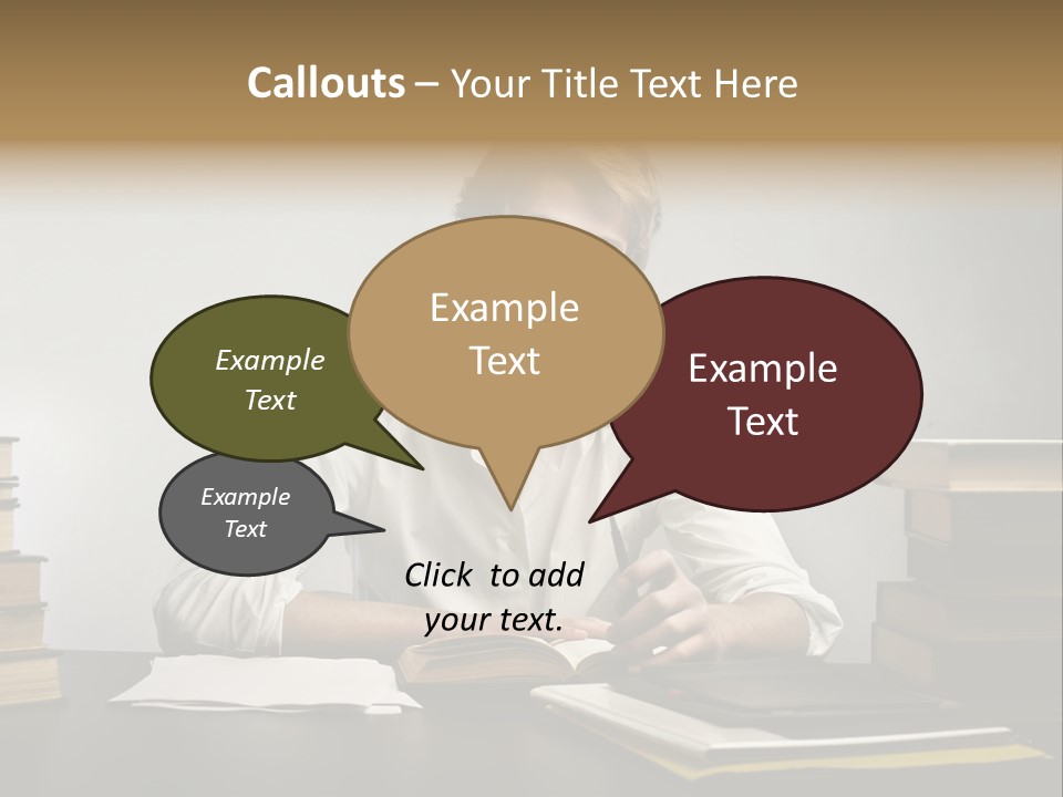 Guy Computer Earn PowerPoint Template