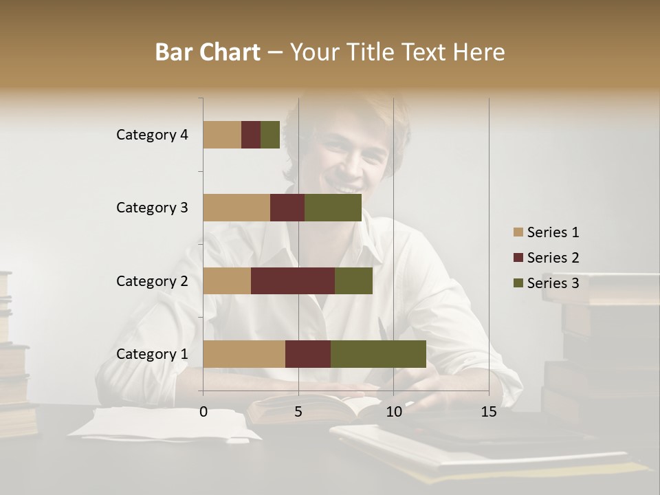 Guy Computer Earn PowerPoint Template