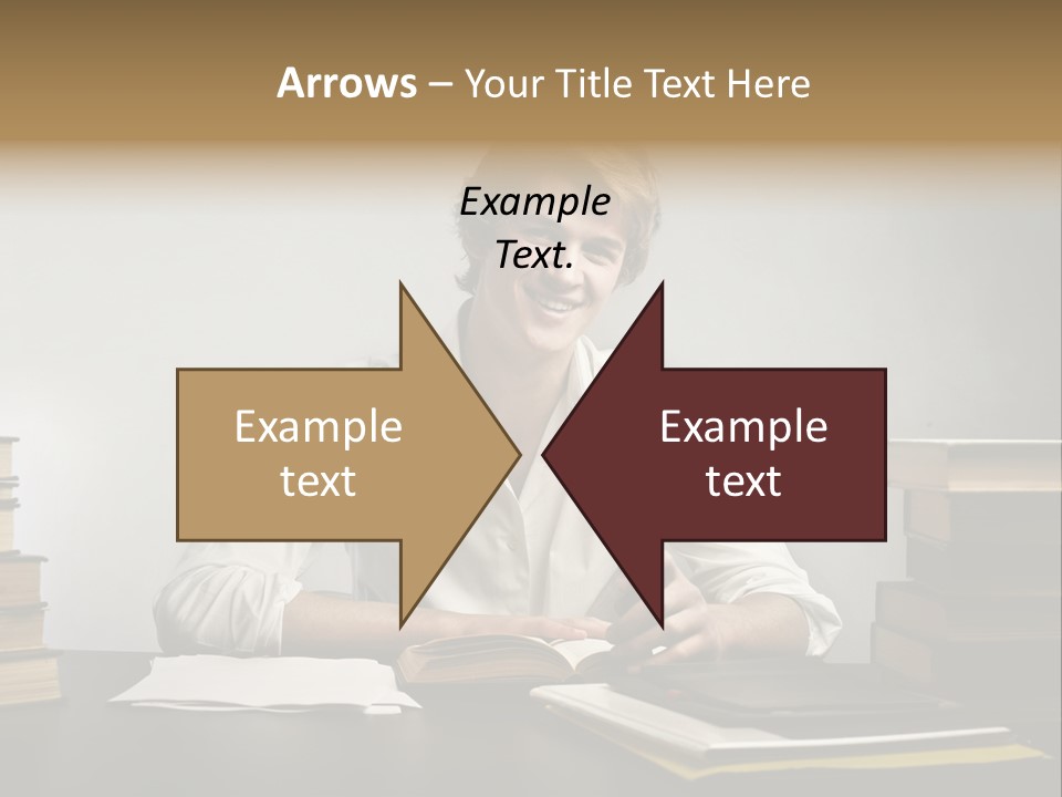 Guy Computer Earn PowerPoint Template