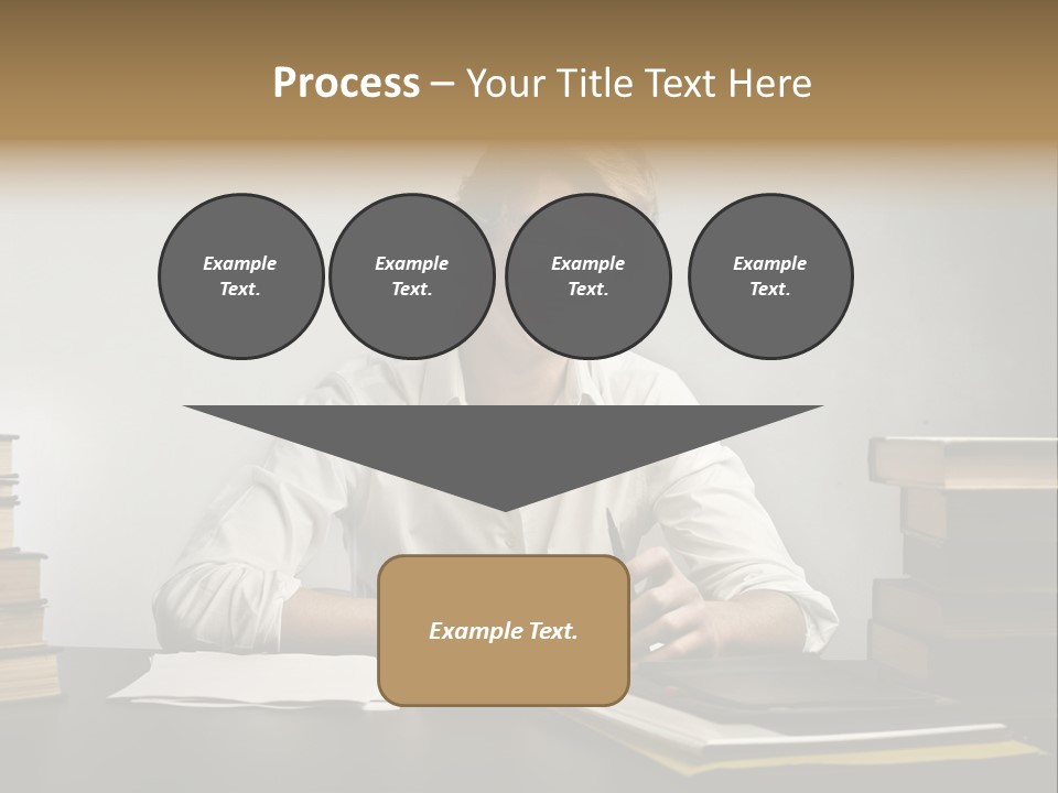 Guy Computer Earn PowerPoint Template