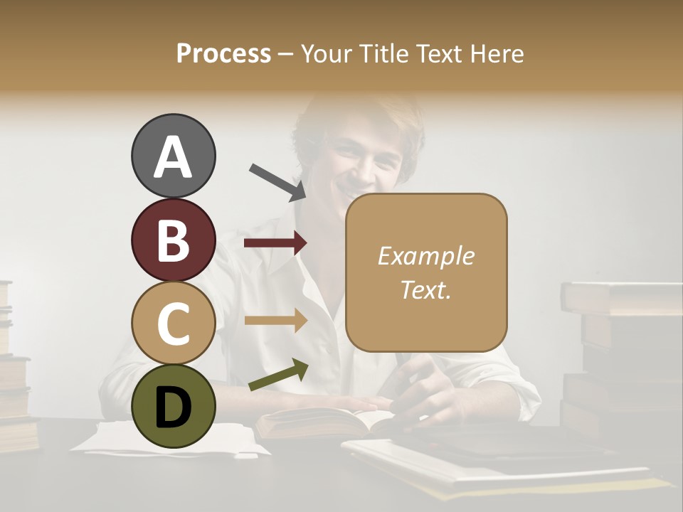 Guy Computer Earn PowerPoint Template