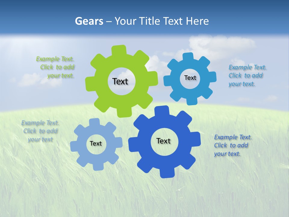 Grain Tree Healthy PowerPoint Template