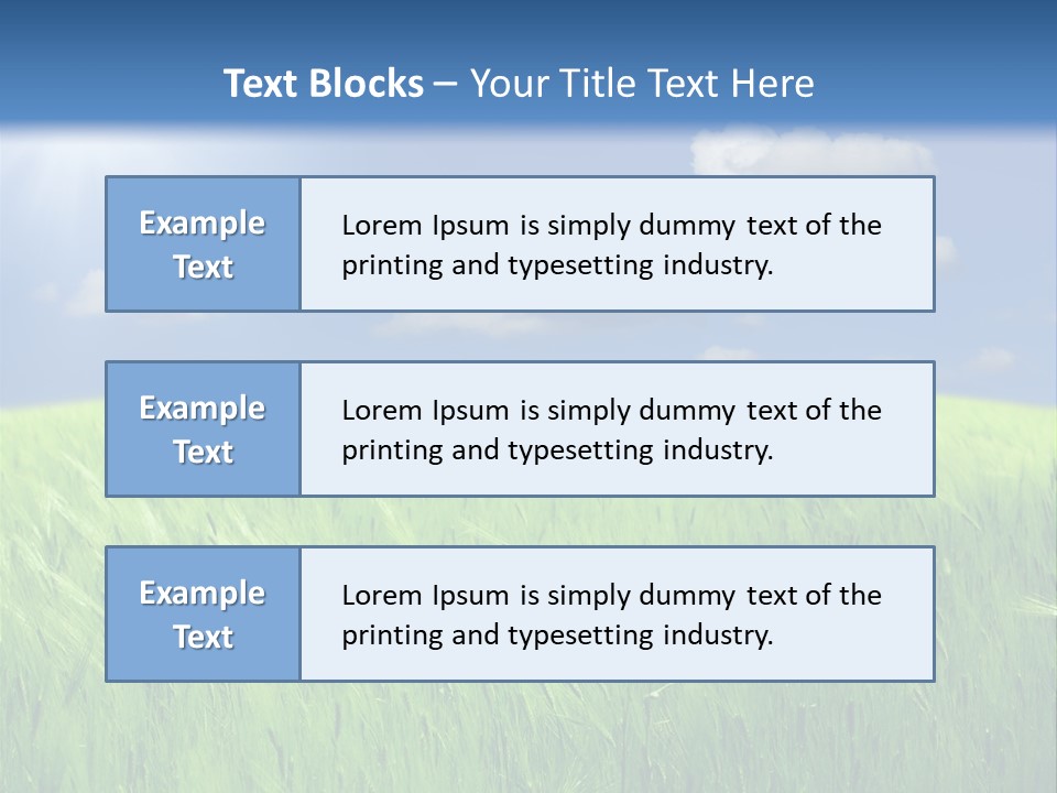 Grain Tree Healthy PowerPoint Template