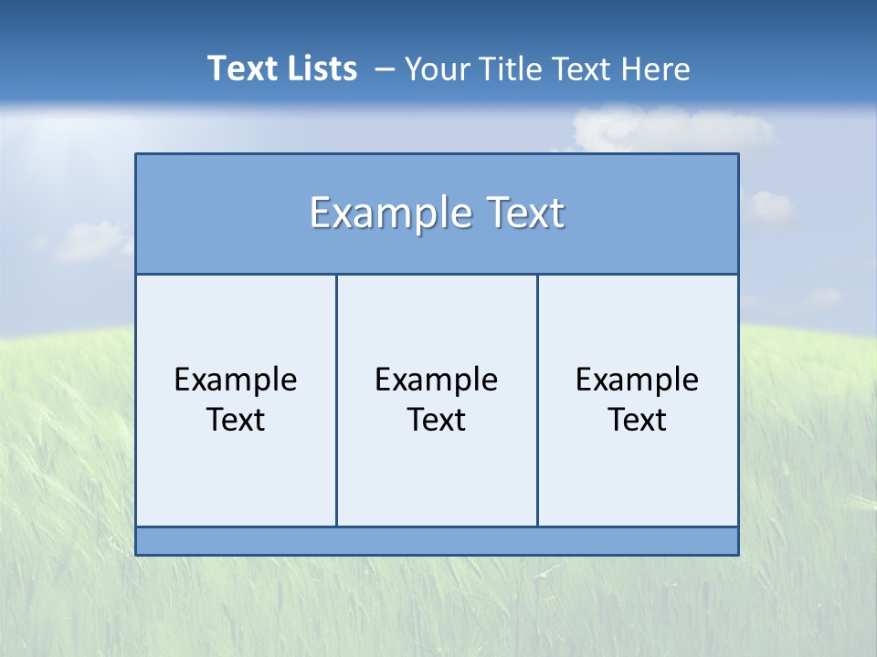 Grain Tree Healthy PowerPoint Template