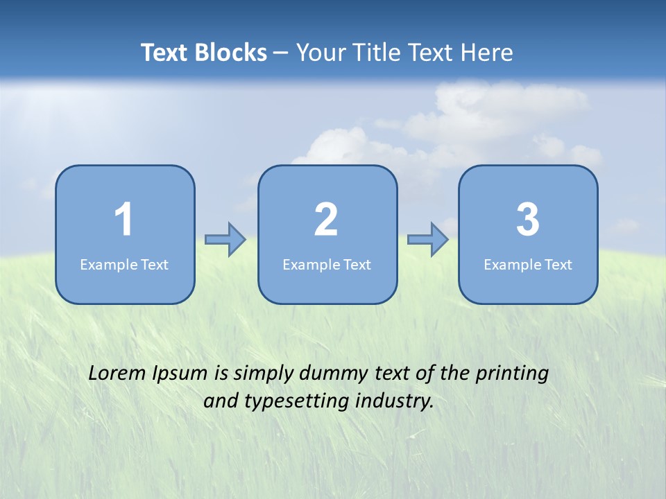 Grain Tree Healthy PowerPoint Template