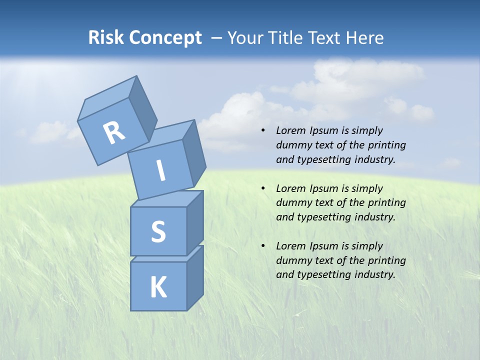 Grain Tree Healthy PowerPoint Template