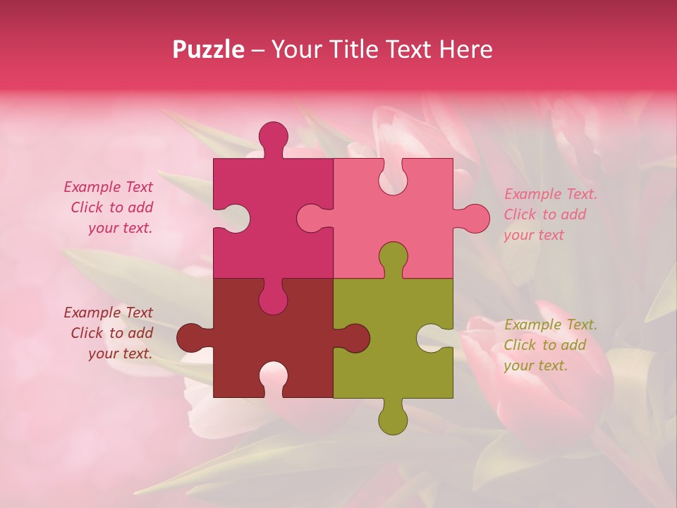 Season Garden Green PowerPoint Template