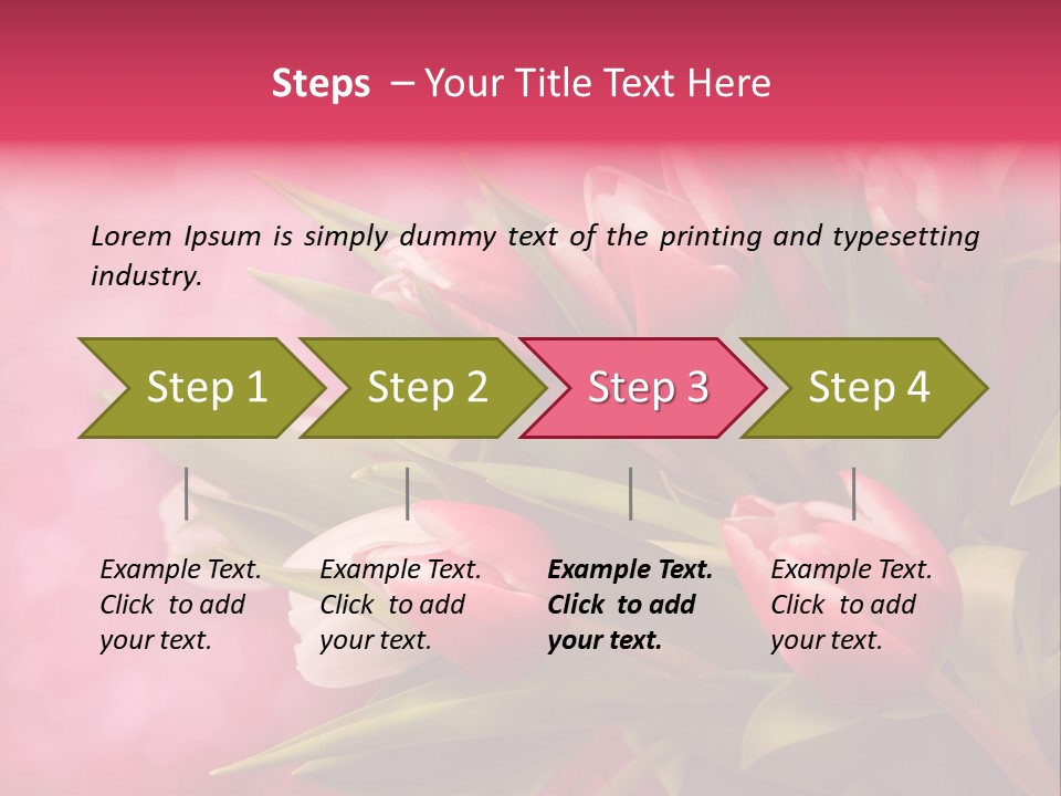 Season Garden Green PowerPoint Template