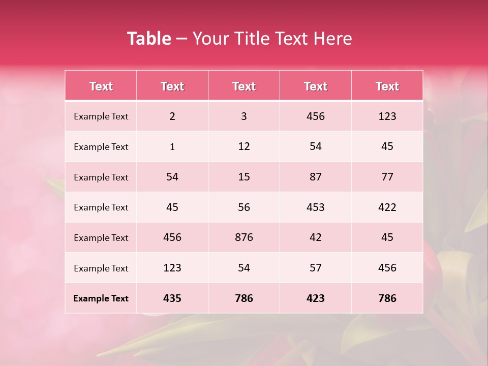 Season Garden Green PowerPoint Template