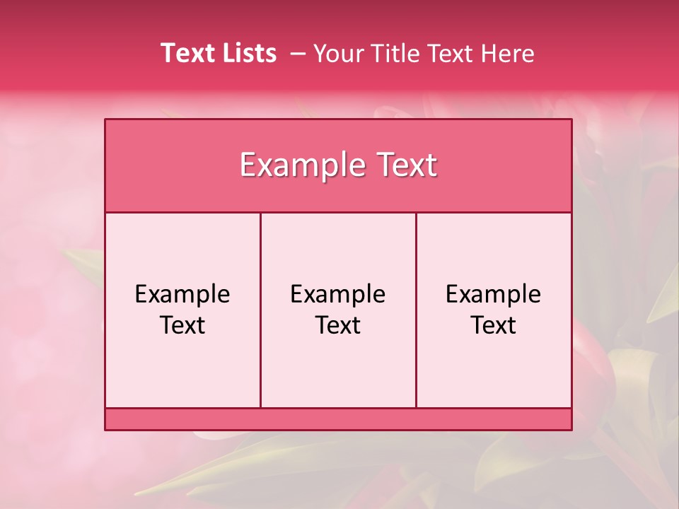 Season Garden Green PowerPoint Template