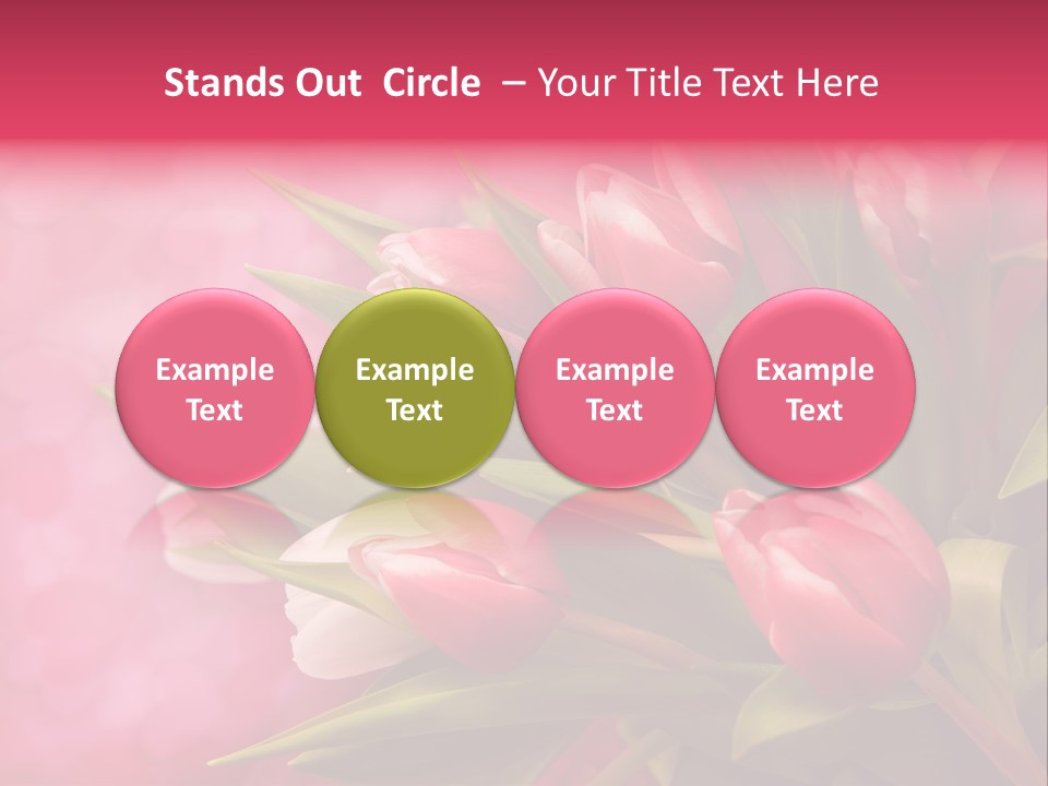 Season Garden Green PowerPoint Template