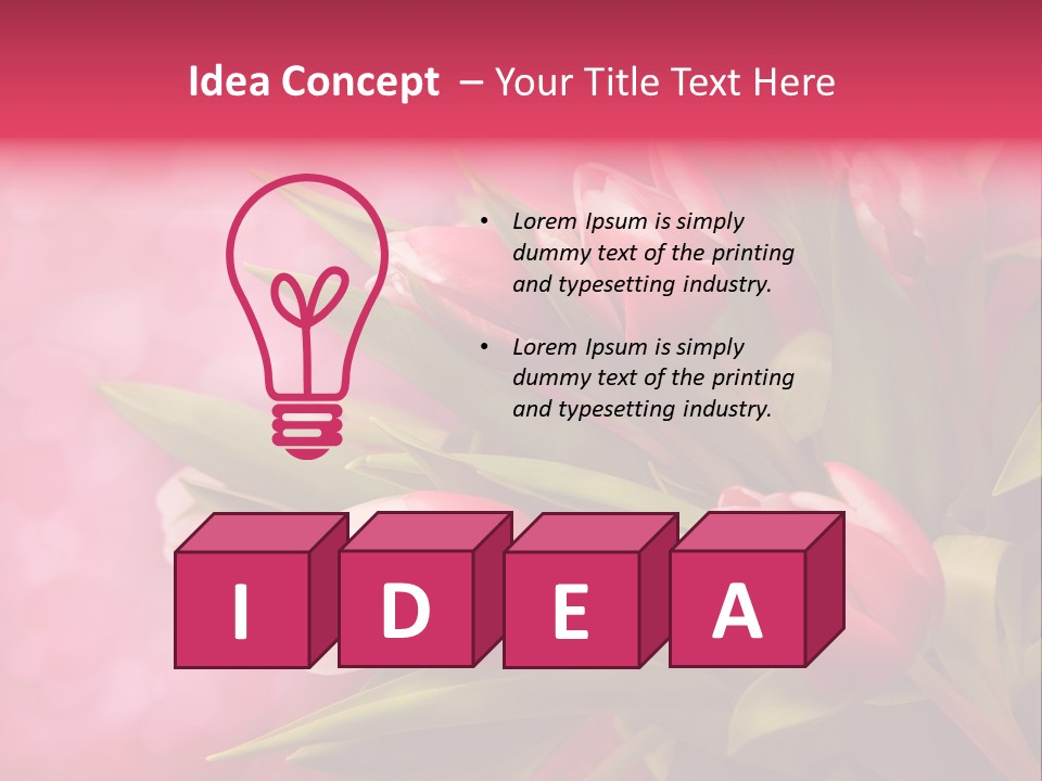 Season Garden Green PowerPoint Template