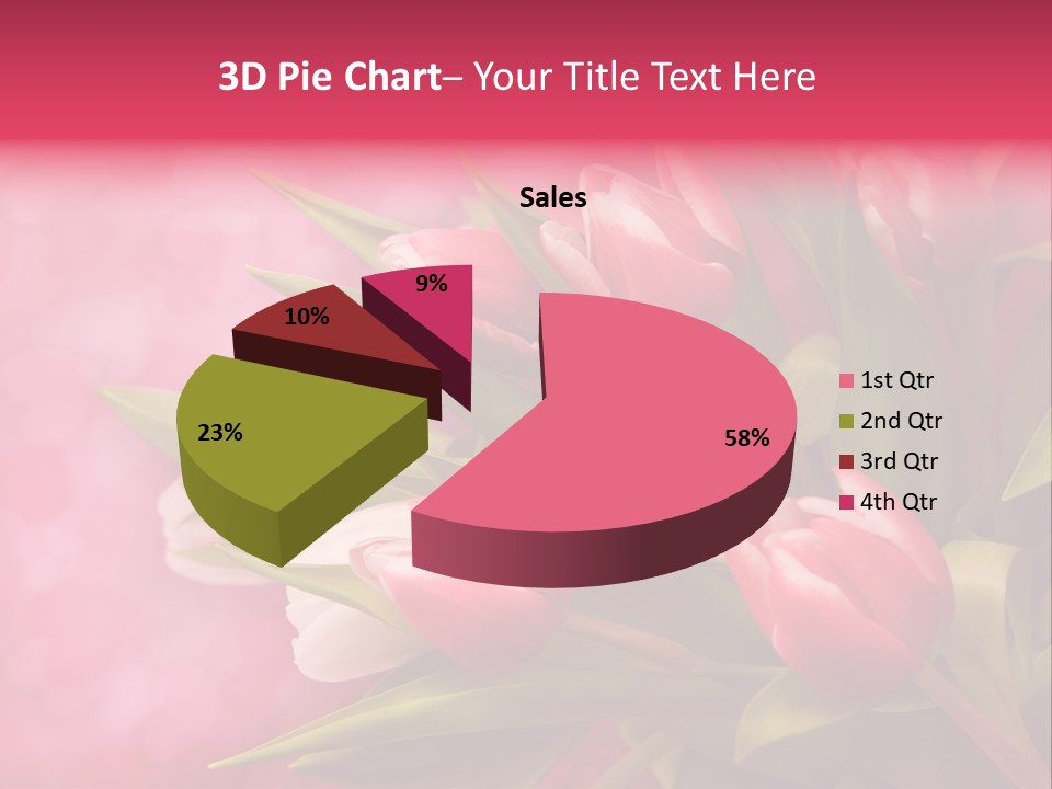 Season Garden Green PowerPoint Template