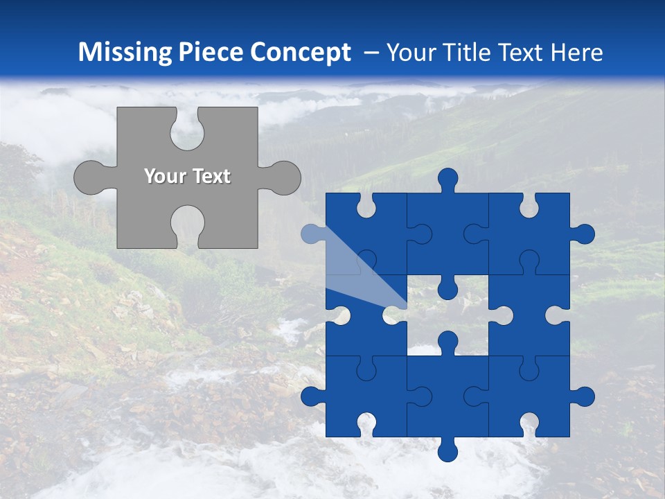 Travel Sunlight Countryside PowerPoint Template