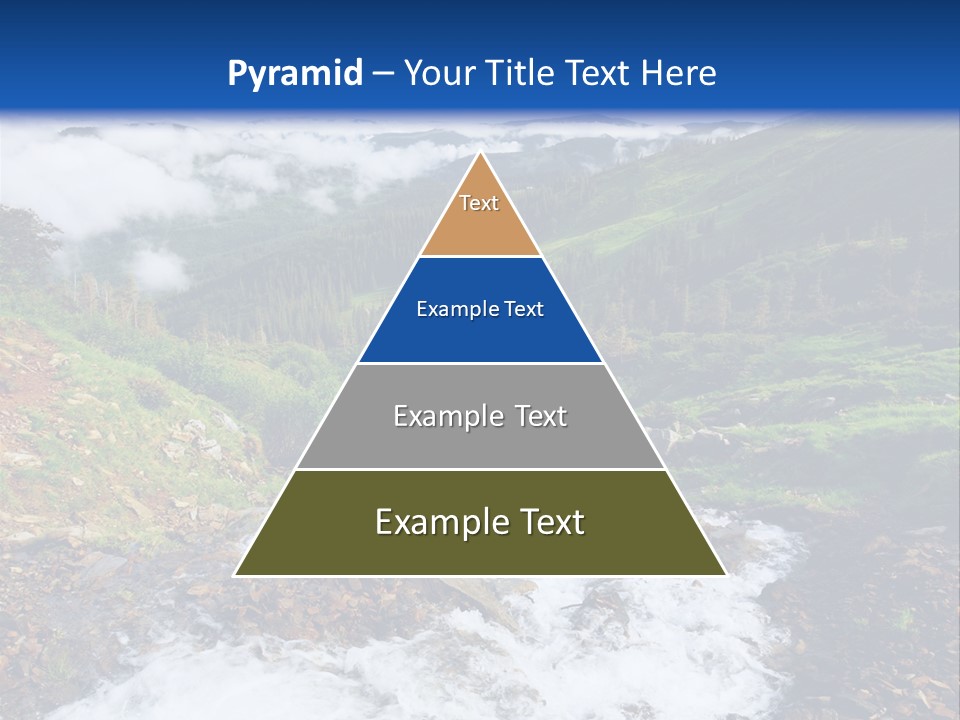 Travel Sunlight Countryside PowerPoint Template