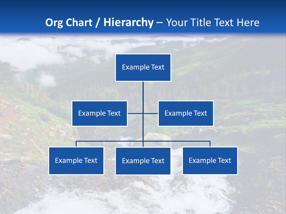 Travel Sunlight Countryside PowerPoint Template